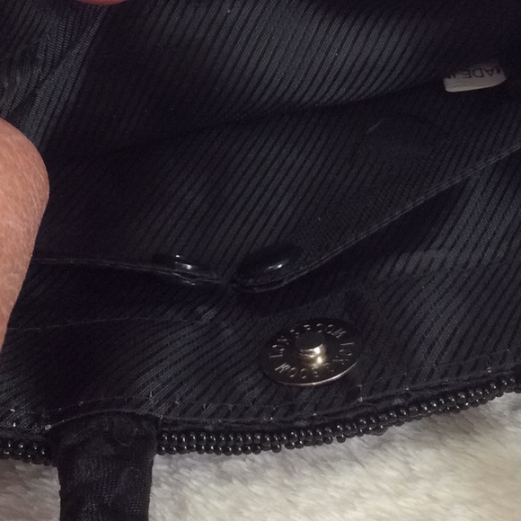 Longboom Black Beaded Handbag - Picture 10 of 10